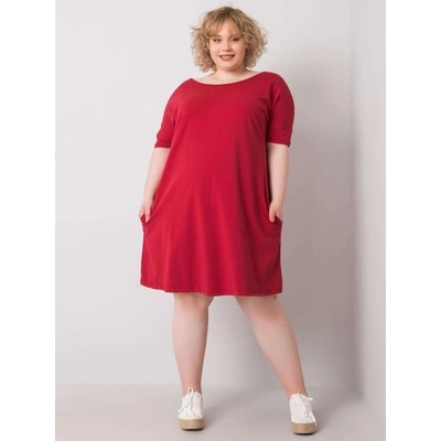 Dámske šaty Bellamy RV-SK-6639.02X burgundy