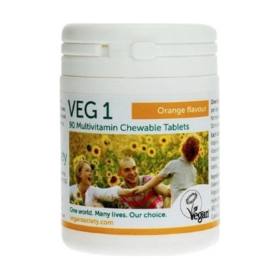 The Vegan Society VEG 1 pomeranč 90 tablet