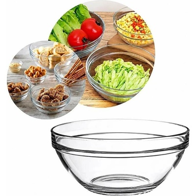 HANGZHOU Sklenená miska univerzálna servírovacia 1000 ml