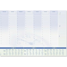 Sigel H7350 psací podložka 3letý kalendář 59,5 cm x 41 cm 30 listů H7350