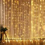 Solight Okenný vianočný záves 240 mini LED 1,2 x 1,2 m s časovačom