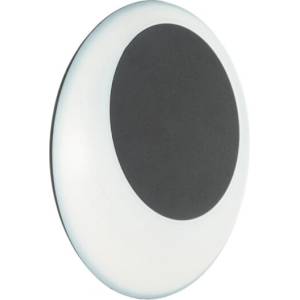 Ondaluce Външен Аплик ondaluce shell nero, led, 13w, 4000k, черен (ap.shell/nero)