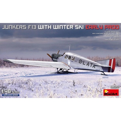 MiniArt Junkers F.13 w/ Winter Ski Early Production 1:48