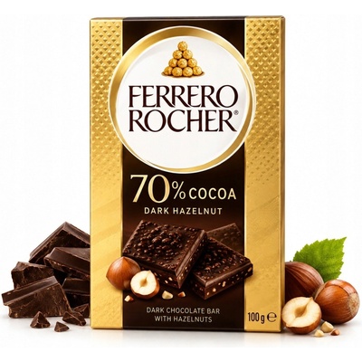 Ferrero Rocher horká čokoláda 90 g