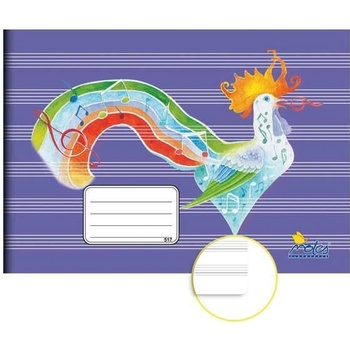 NOTES Zošit 517 notový A5