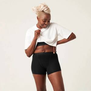Modibodi Менструални бикини Modibodi Classic Boyshort Moderate-Heavy Modibodi | Cheren | ЖЕНИ | XS