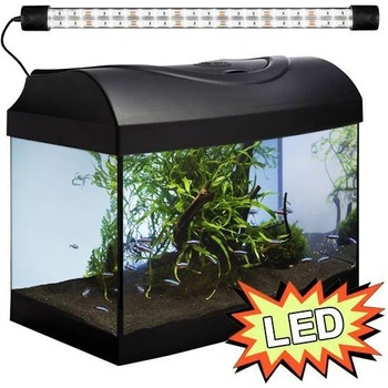 Diversa Startup 40 akvarijný set LED vypouklý čierny 25 l