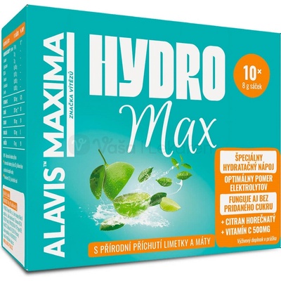 Alavis Maxima HydroMax limetka a mäta 10 vrecúšok