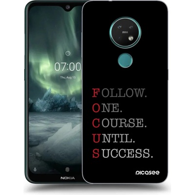 Púzdro Picasee silikónové Nokia 7.2 - Focus čiré