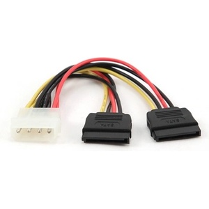 Gembird Захранващ кабел Gembird Molex / 2x SATA 30cm CC-SATA-PSY-0.3M (CC-SATA-PSY-0.3M)
