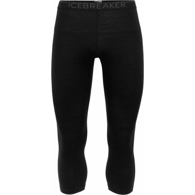 Icebreaker 3/4 Merino Icebreaker Mens 200 Oasis Legless černá