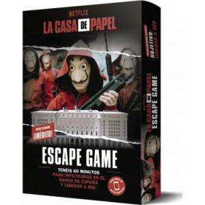 LA CASA DE PAPEL. ESCAPE GAME. OBJETIVO: LIBERAR A RIO | TRENTI, NICOLAS (ISBN: 9788418100925)