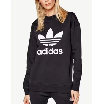 Adidas Trefoil Crew Regular Fit Sweatshirt Black
