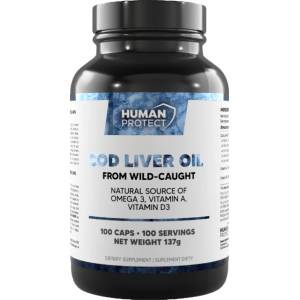 Human Protect Cod Liver Oil 1000 mg [100 капсули]