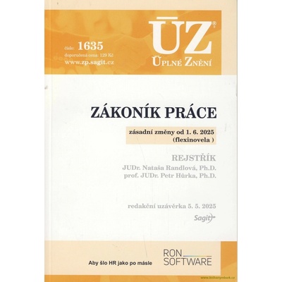 ÚZ 1635 Zákoník práce – Zboží Dáma