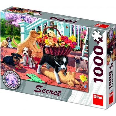Dino Secret Collection Štěňata 1000 dielov