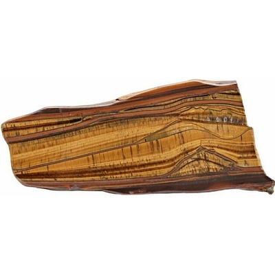 Nefertitis Tygří oko leštěný plátek 8 NF63970 - cca 12 x 6,1 cm, 162 g