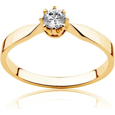 SAVICKI Годежен пръстен savicki: злато, диамант