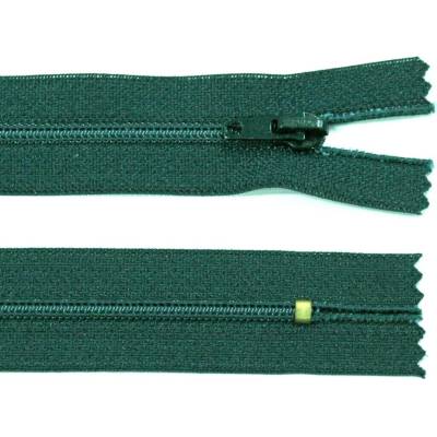 Spirálový zip no.3 nerozepínací 25cm - více barev color: 624 petrolejová