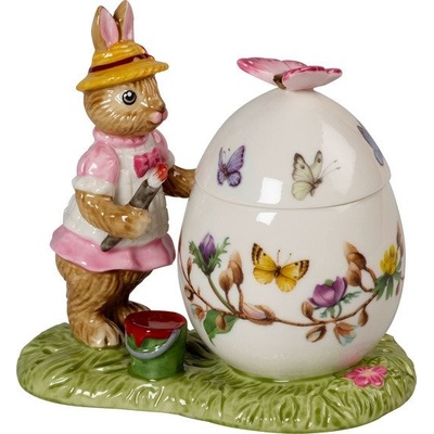 Villeroy & Boch Bunny Tales porcelánová nádoba v tvare kraslice so zajačicou Annou