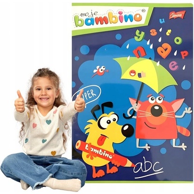 Bambino Zošit tri riadky A5