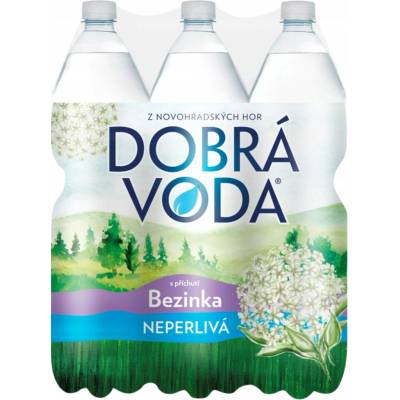 Dobrá voda bezinka neperlivá 6 x 1,5 l
