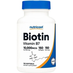 Nutricost Biotin 10 000 mcg [150 Гел капсули]