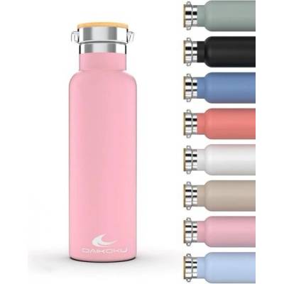 Daikoku Bottle termoska z nerezové oceli 1 l růžová
