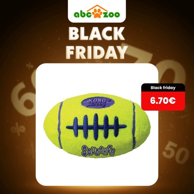 Kong AirDog Squeak Rugby Football S 8 cm