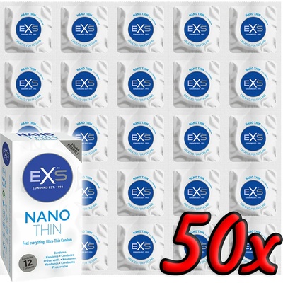 EXS Condoms Nano Thin 50 pack