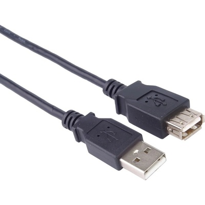 PremiumCord KUPAA3BK USB 2.0, prodlužovací, 3m, černý