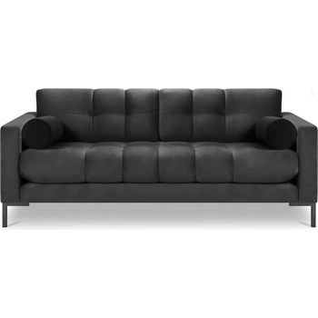 Cosmopolitan Design Тъмносив кадифен диван Bali - Cosmopolitan Design (COS_3S_51_F1_BALI112)