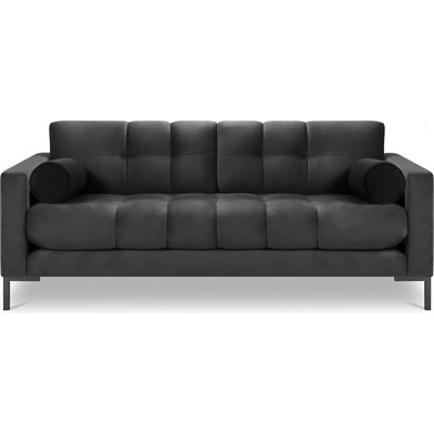 Cosmopolitan Design Тъмносив кадифен диван Bali - Cosmopolitan Design (COS_3S_51_F1_BALI112)