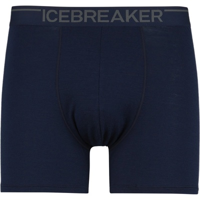 Icebreaker Мъжко мериносово термобельо Icebreaker Anatomica Boxers Merino base layer - Midnight Navy II - размер XXL (015-1155-3416)