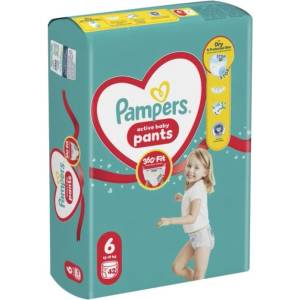 Pampers Гащички Pampers Pants 6 JP (13-19 кг. ) - 42 броя
