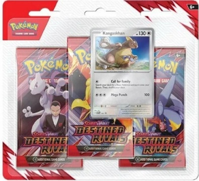 Pokémon TCG Destined Rivals 3-pack blister Zebstrika - Heureka.sk