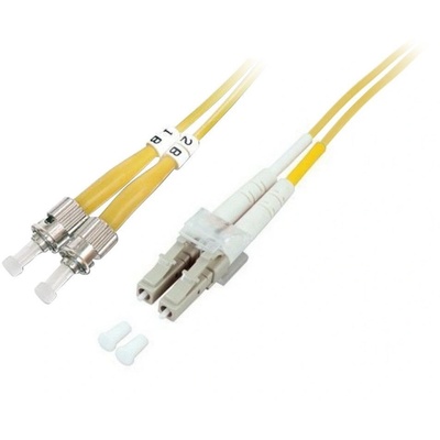 TECHLY 3m ST/LC OS2 InfiniBand и оптичен кабел 3 м Жълт (TLY_303775)