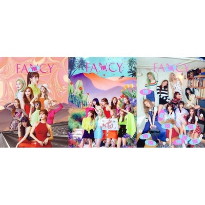 7th Mini Album: Fancy You - Random Cover - Incl. Photobook, FancyLenticular Card, 5 Photocards + 1 Sticker - Twice CD