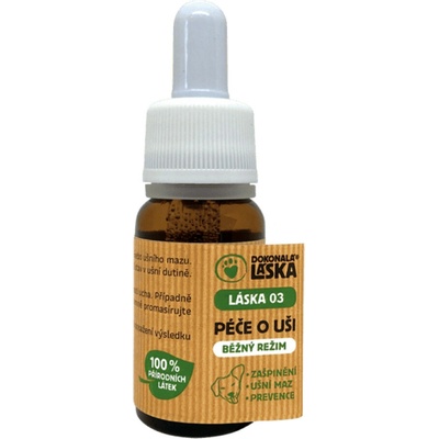 Dokonalá Láska 03 Péče o uši v běžném režimu 10 ml