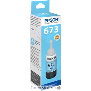 Epson Бутилка с мастило EPSON T6735 Light Cyan (C13T67354A)