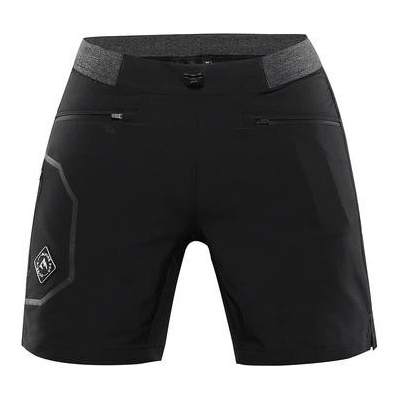Alpine Pro dámské outdoorové šortky ZAMBA black Černá