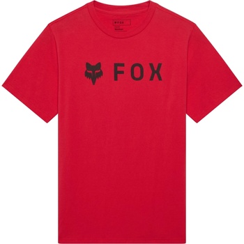 FOX Racing Мъжка тениска FOX Racing Absolute 195 Original S/S Tee T-shirt - Flame Red (216-7763-0313)