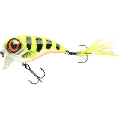 Spro Pomaly Plávajúci Fat Iris 60 Hot Perch 6cm 17g