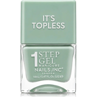 Nails Inc. It’s Topless 1 Step Gel Nail Polish 14 ml odtieň Camilla
