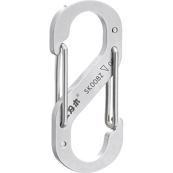Sanrenmu Ключодържател карабинер от неръждаема стомана SK008Z (d-32-128-4784)