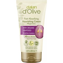 Dalan d Olive Nourishing Cream hydratační krém na ruce a tělo s extraktem z hroznových jader 250 ml