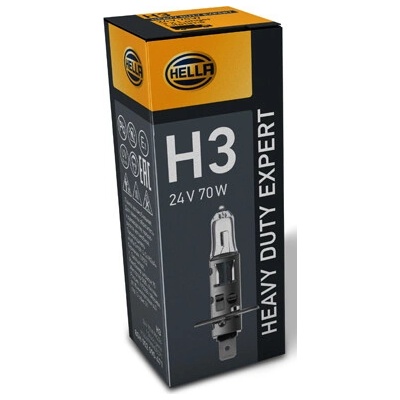 HELLA Zarovka, dalkovy svetlomet HEAVY DUTY EXPERT 8GH 002 090-471