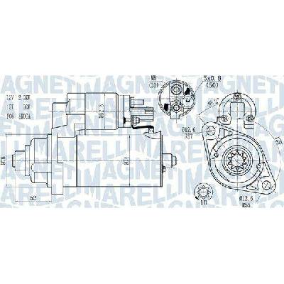 Startér MAGNETI MARELLI MQS1393