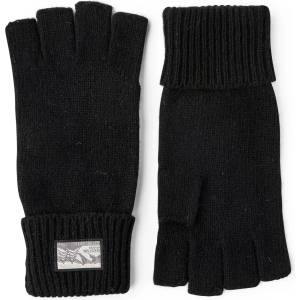 Hestra Ръкавици Hestra Raggwool Half Finger Gloves - Black - размер 8 (EU) (202-7116-0213)