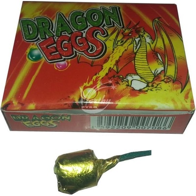Práskací granule DRAGON EGGS 6 ks